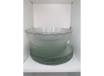 Miscellaneous Glass Kitchen Ware Plates And Bowls