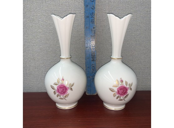 Lot Of 2 Lenox Vases