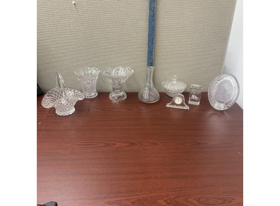 Misc Lot Of Glass/crystal