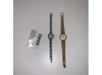 Lot Of 2 Womens Watches