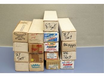 Boxes Of Baseball Cards Sold In One Lot!