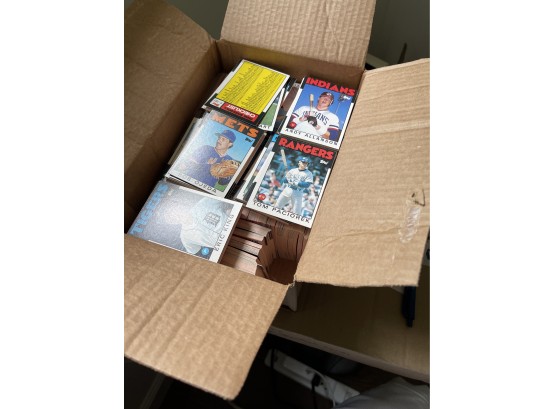 Small Box Full Of Topps 1986 Traded Series - Not A Complete Set