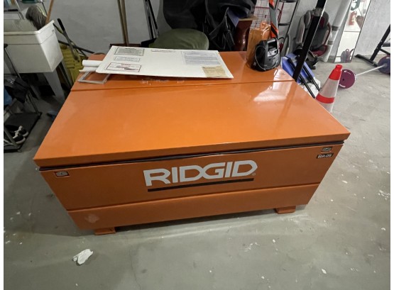 Ridgid Heavy Duty Job Site Container - 2ft X 5ft - Barely Used - In New Condition