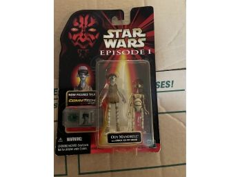 Star Wars Episode 1 - Ody Mandrell With Otoga 222 Pit Droid Figures