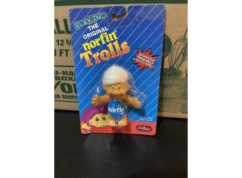 The Original Norphin Troll Figure In Original Packaging