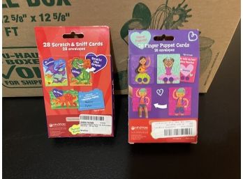 2 Boxes Of Valentines Day Cards