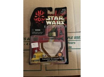 Star Wars Episode 1 - Tatoonie Accessory Set With Pull-Back Droid