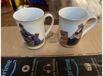 Norman Rockwell Collector Mugs - Bedtime And Memories