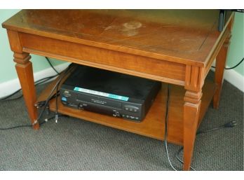 SOLID WOOD TV STAND 2 TEIR