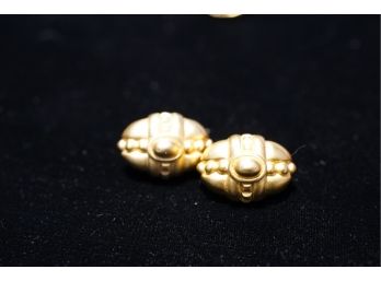 RARE! VINTAGE GIVENCHY CLIP ON EARRINGS