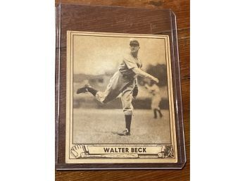 1940 Play Ball #217 Walter Beck