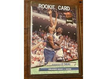 92-93 Fleer Ultra Shaquille ONeal Rookie Card #328