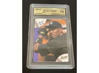 1994 Action Packed Michael Jordan Rookie Baseball Card #23 - Gem Mint 10