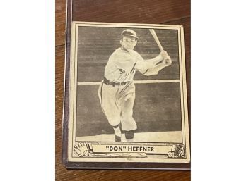 1940 Play Ball #51 Don Heffner