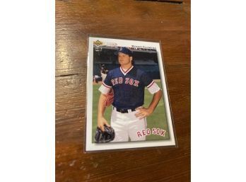 1992 Upper Deck Roger Clemens - Red Sox - Card#545