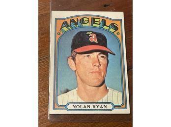 1972 Topps Nolan Ryan Card#595
