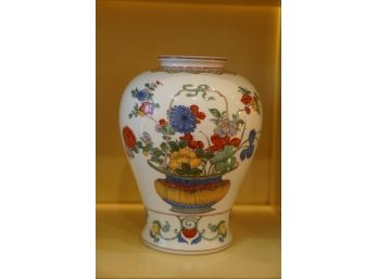 PORCELAIN ORNATE VASE 12IN HIGH MADE BY CLASSIC ROSE
