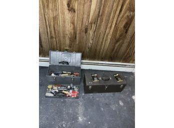 BUNDLE DEAL! LOT OF 2 TOOL BOXES FILLED WITH TOOLS