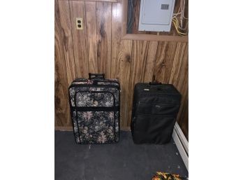 LOT OF 2 TRAVEL SUIT-CASES