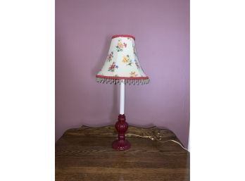 BEAUTIFUL ANTIQUE STYLE LAMP 23IN HIGH