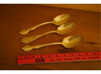 LOT OF 3 STERLING SILVER SPOONS