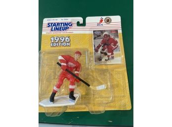 1996 Edition Starting Lineup Paul Coffey Detroit Red Wings