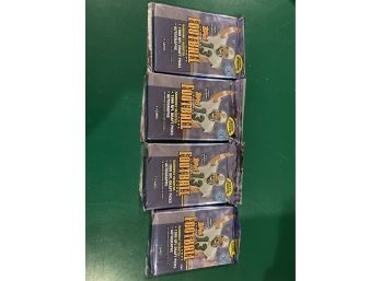 4 Packs Of 1999 Topps NFL Football Cards - Contains 11 Cards In Each Pack