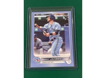 2022 Topps Series 1 Baseball - Danny Jansen Blue Parallel 04/50 Toronto Blue Jays