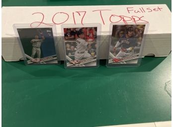 2017 Topps Baseball Card Set
