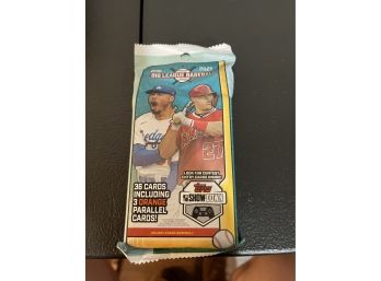 2021 Topps Big League Baseball Fat Pack - 36 Cards Including 3 Orange Parallels
