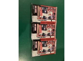 3 Packs Of 2001 Victory Major League Baseball Cards - Contains 12 Cards Per Pack