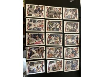 2022 Topps Opening Day 15 Card Lot - Bomb Squad Insert - Aaron, Trout, Stanton, Tatis, Acuna, Ruth, And More