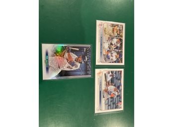 Pete Alonso 3 Card Lot - NY Mets - Topps 2022 Series 1