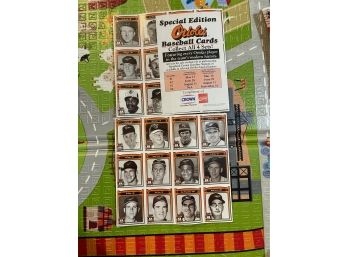 1991 Special Edition Orioles Baseball Cards