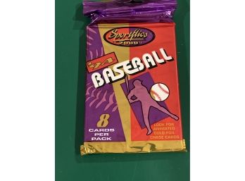 1 Pack Of 1994 Sportflics Baseball Cards - 8 Cards In The Pack