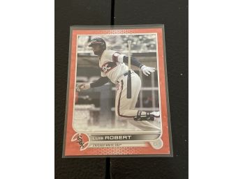 2022 Topps - Luis Robert Red Sparkle Parallel 113/199
