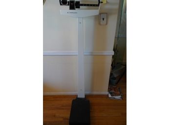 MINT CONDITION HEALTH O METER SCALE, 58IN HIGH