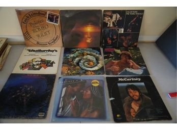 LOT OF 9 RECORDS INCLUDING McCARTNEY, R2