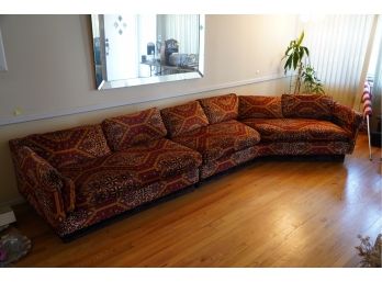 STAR OF THE SHOW! VINTAGE 2 PIECE SECTIONAL COUCH