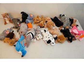 BUNDLE DEAL OF ASSORTED TY BEANIE BABIES