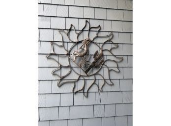 OUTDOOR METAL DECORATION, 31IN LENGTH