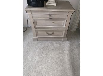 ETHAN ALLEN NIGHT STAND, MISSING HARDWARE SOLID WOOD