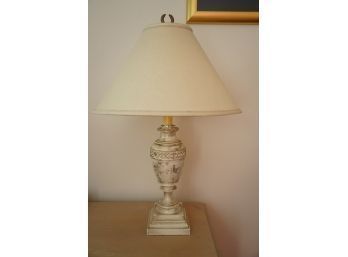 GORGEOUS ETHAN ALLEN WORKING LAMP, 29IN HIGH