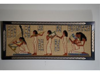 BEAUTIFUL EGYPTIAN STYLE NEEDLEPOINT