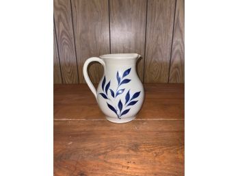 STAMPED 1992 WILLIAMSBURG POTTERY PITCHER