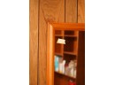 CLASSIC SMALL WOOD HANGING MIRROR