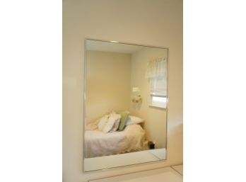 HANGING WALL MIRROR WITH METAL FRAME