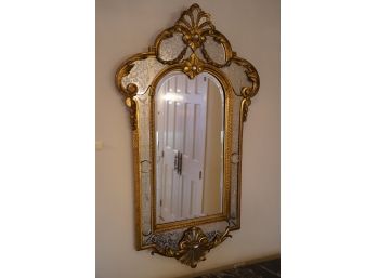 Stare Of The Show!- ANTIQUE GOLD GILDED STYLE MIRROR