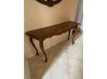 EXCELLENT CONDITION! WOODEN CONSOLE TABLE