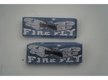 LOT OF 2 NEW FROST CUTLERY FIRE FLY POCKET KNIFE